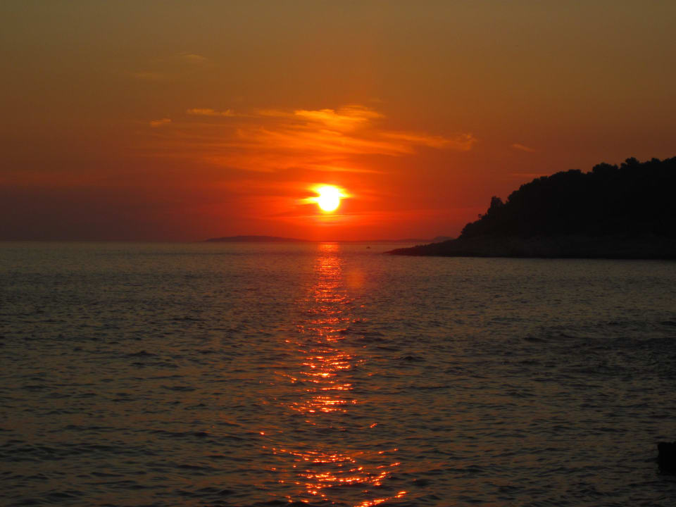 Sonnenuntergang Family Hotel Vespera