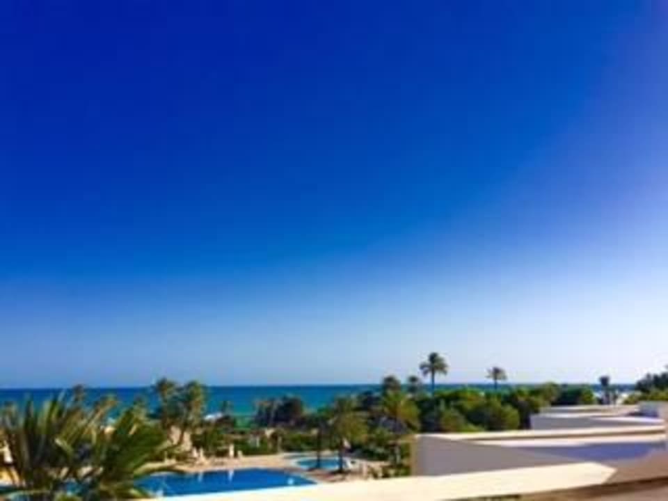 Blick aus der Zimmer Djerba Castille