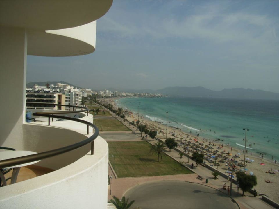 Blick vom Balkon Hipotels Hipocampo Playa
