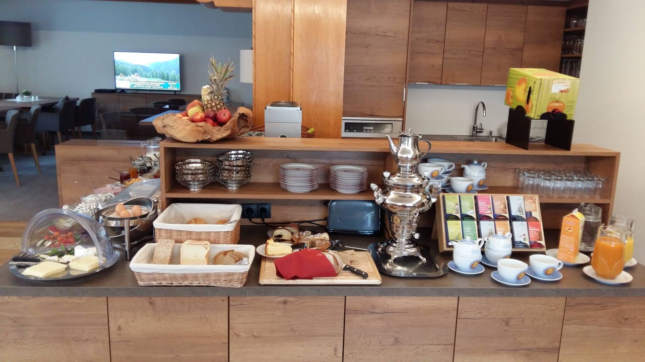 Frühstücksbuffet Landhaus Steiner