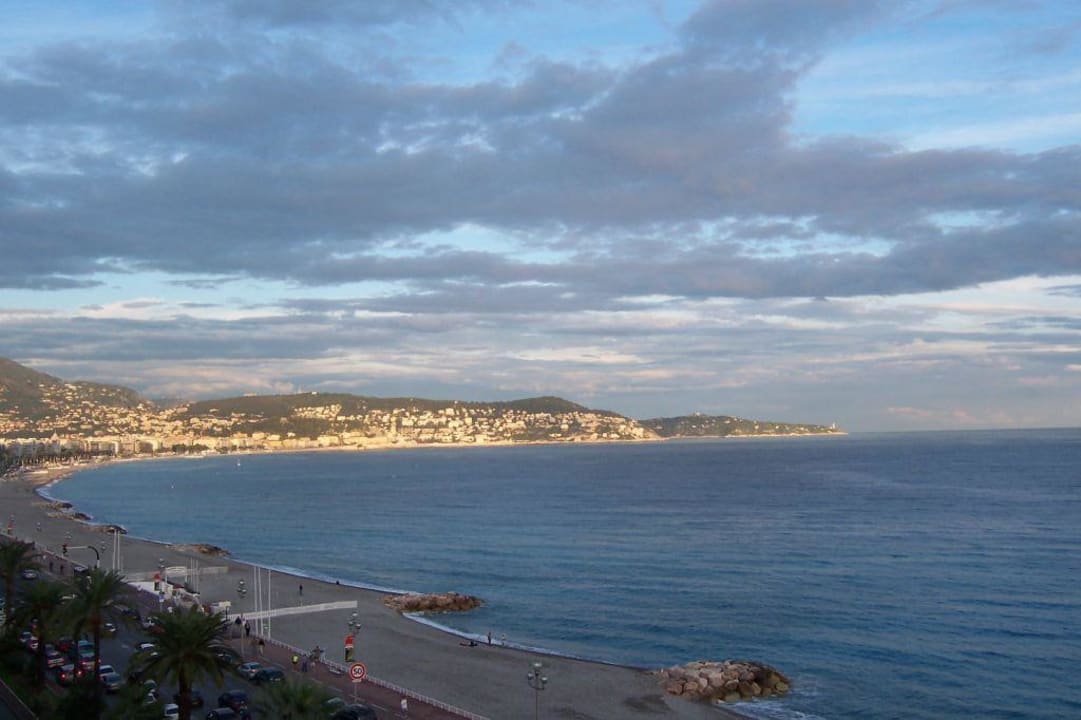 Blick vom Balkon. Adagio Nice Promenade Des Anglais