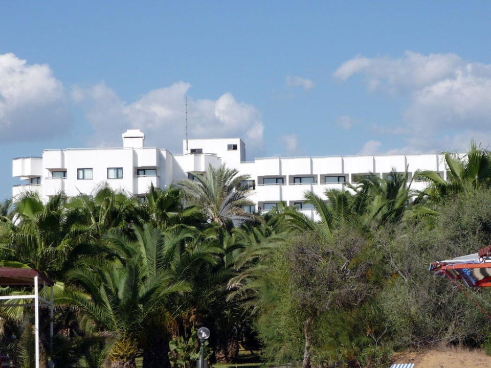 Vom Strand aus gesehen Süral Saray Hotel