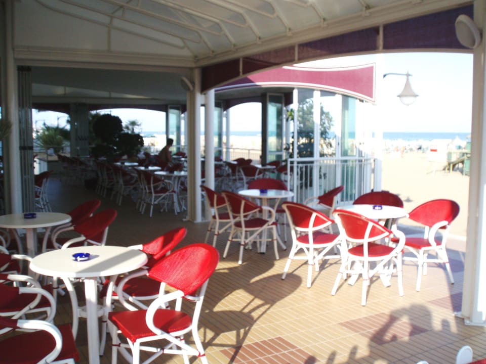 Terrasse zum Meer Hotel Excelsior Caorle