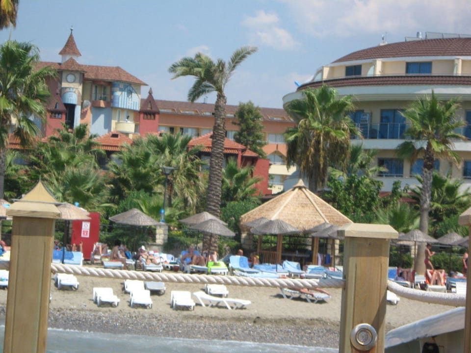 Vom Hotelsteg aus fotografiert Saphir Hotel & Villas