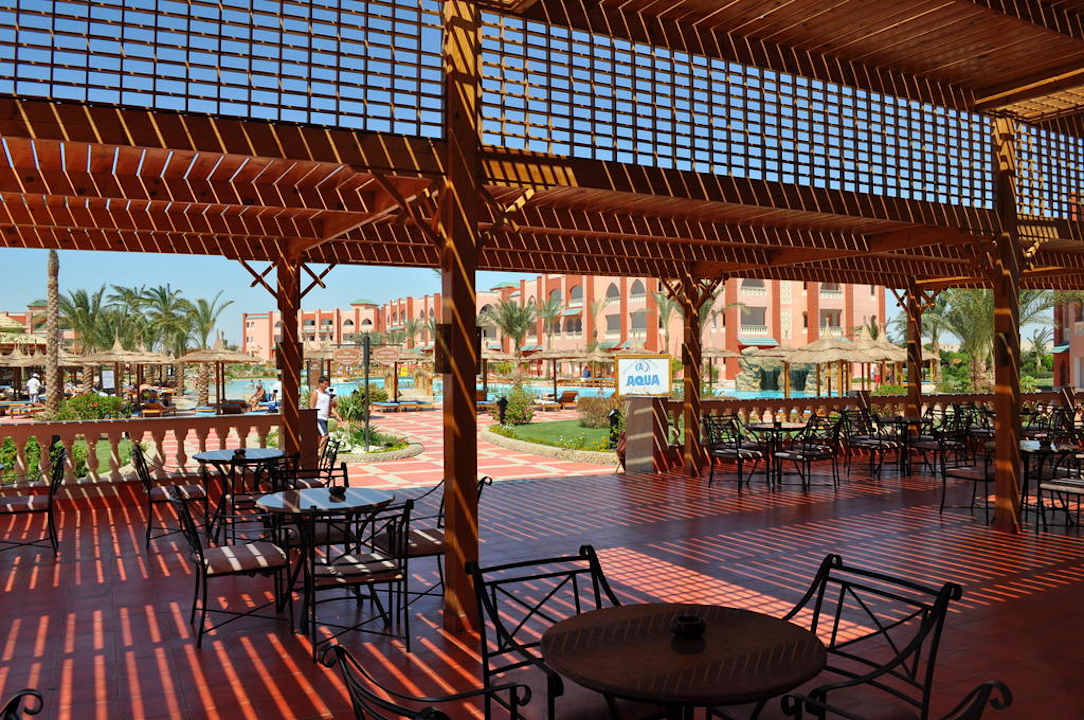 Aus der Lobby fotografiert Pickalbatros Aqua Vista Resort - Hurghada