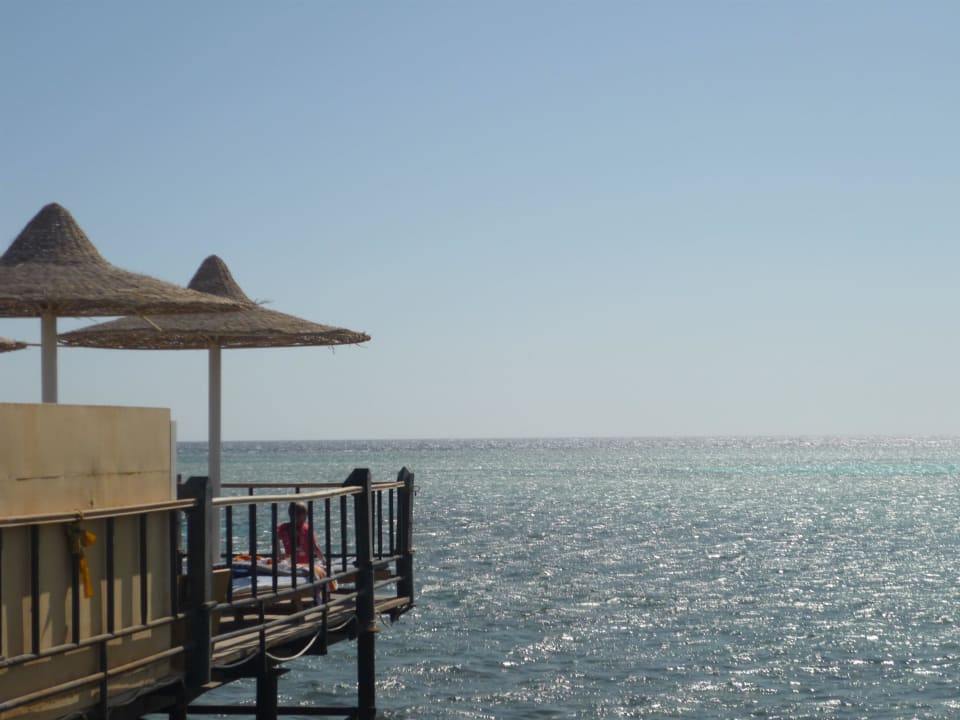 Ende des Stegs Stella Garden Resort & Spa, Makadi Bay