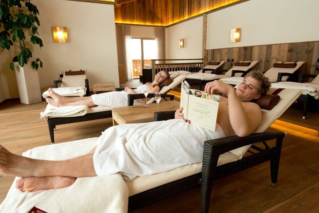 Panoramaruheraum im Dachgeschoß Hotel Taxerhof