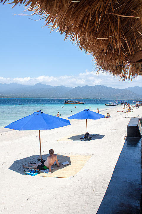 Beach view Sunrise Resort Gili Air