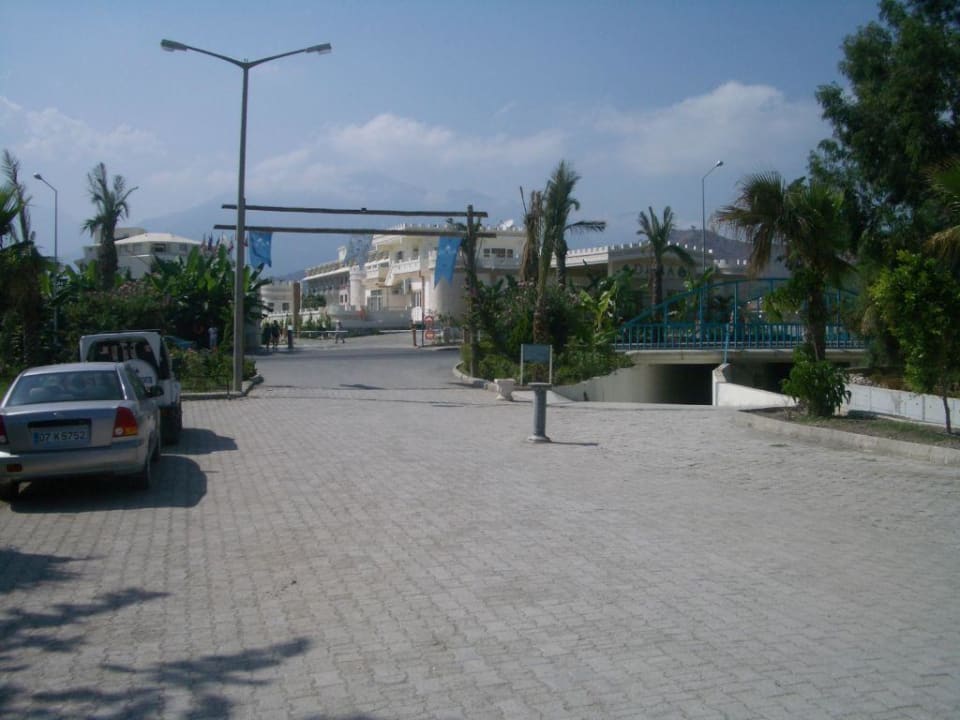 Blick vom Aqua-Park Miarosa Kemer Beach