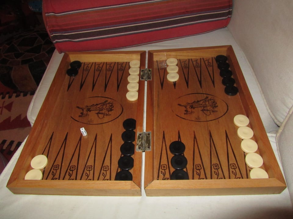 Backgammon - Urlaubsbeschäftigung Swiss Inn Resort Dahab