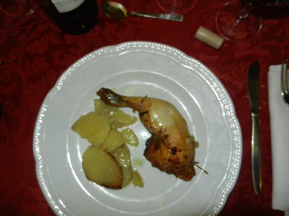 Die Kinderportion für Erwachsene am 1.Tag Hotel Marco Polo