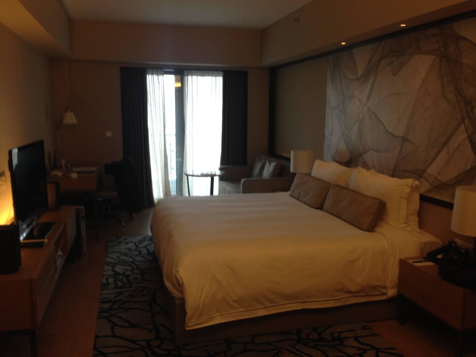 Zimmer mit Balkon Hotel Fraser Residence Shanghai