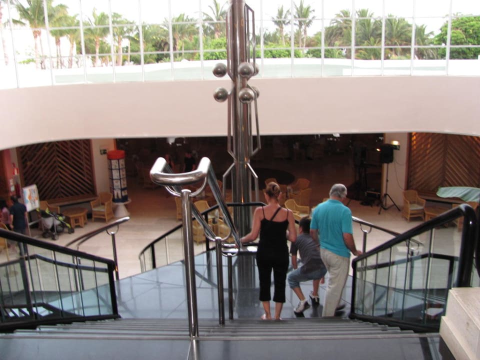 Treppe zur Bar / zum Restaurant Hipotels La Geria