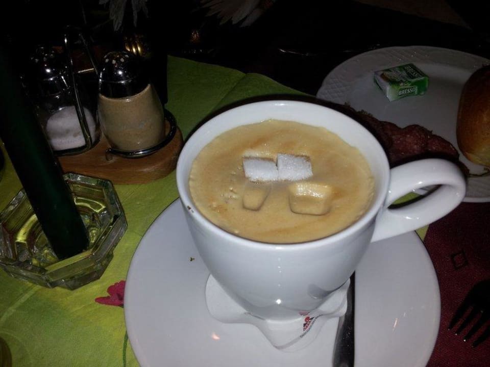 Sehr guter Cappucino Hotel Reinhardts Landhaus