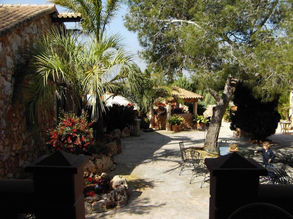 Blick von unserer Terrasse Finca Hotel Rural Es Turó