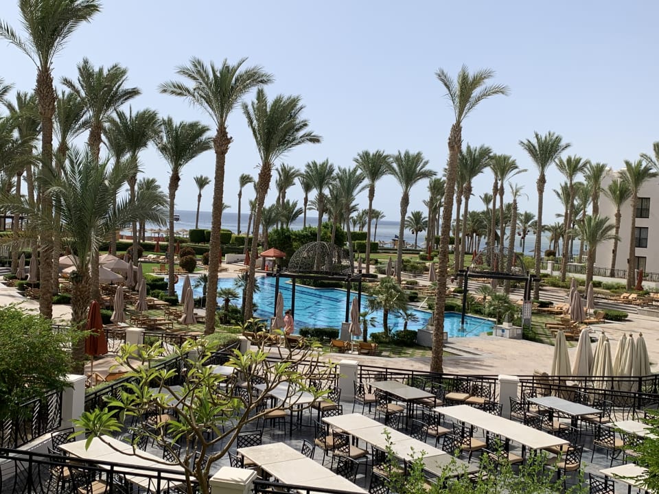 Ausblick Pickalbatros Palace Hotel-Port Ghalib