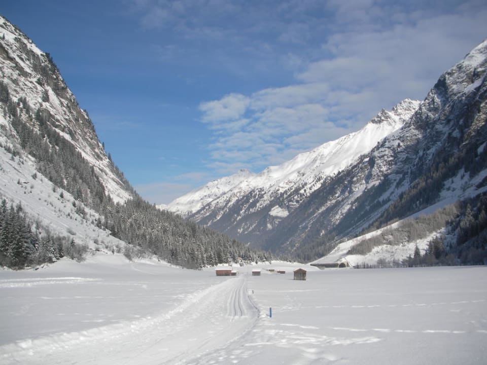 Entlang der Langlaufloipe Hotel Möderle