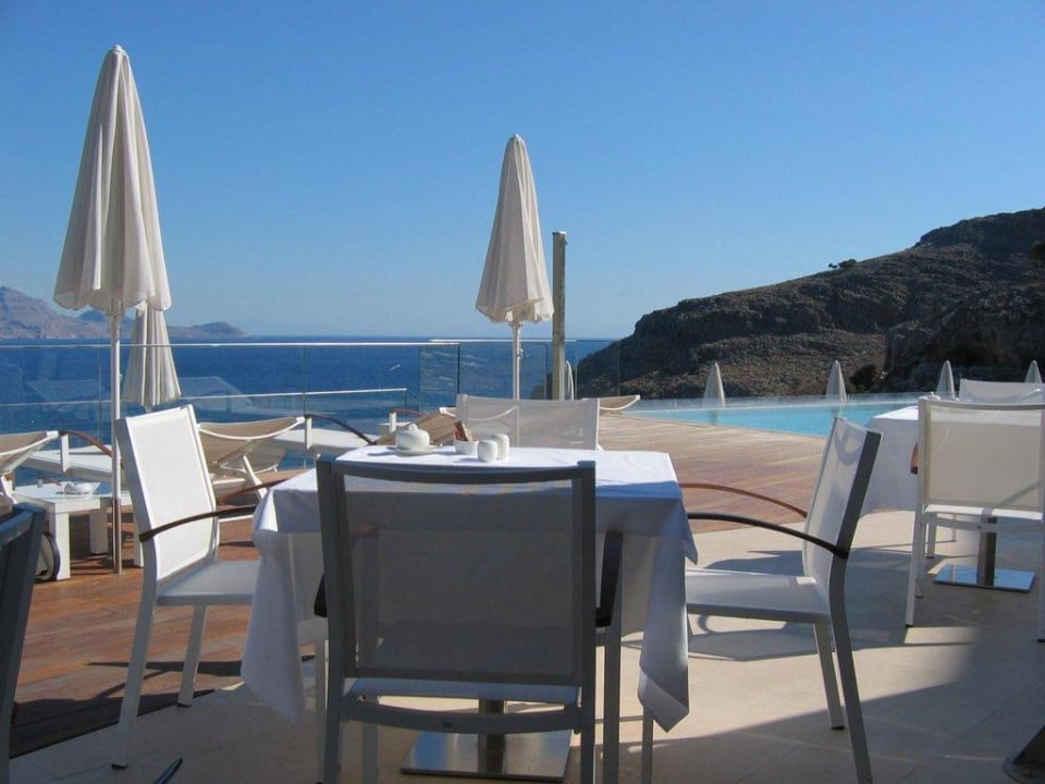 Frühstück Lindos Blu, Luxury Hotel & Suites - Adults only
