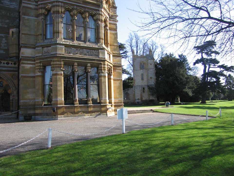 Blick auf den Tearoom und den Park Hotel Ettington Park