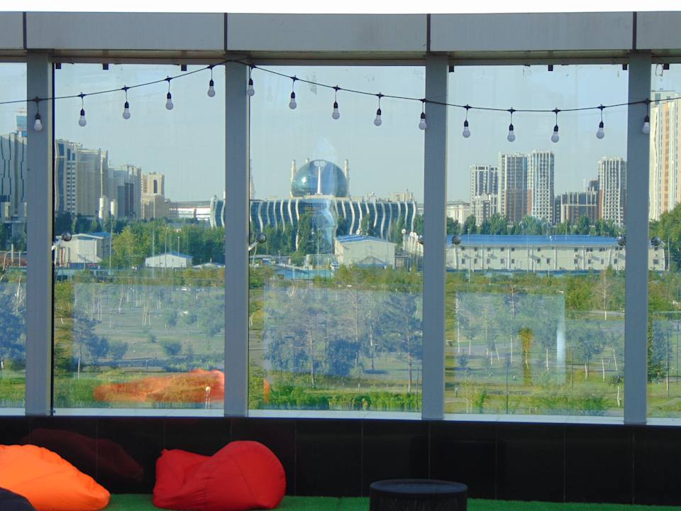 Ausblick Sheraton Astana Hotel