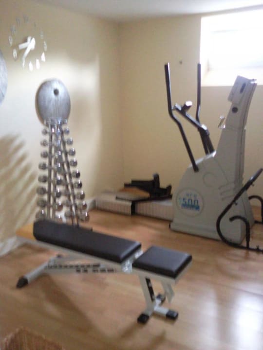 Fittnessraum auch für Kraftsport ok Hotel Süd art