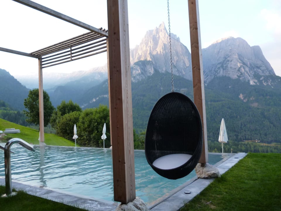 Blick auf den Schlern Valentinerhof vita vital hotel