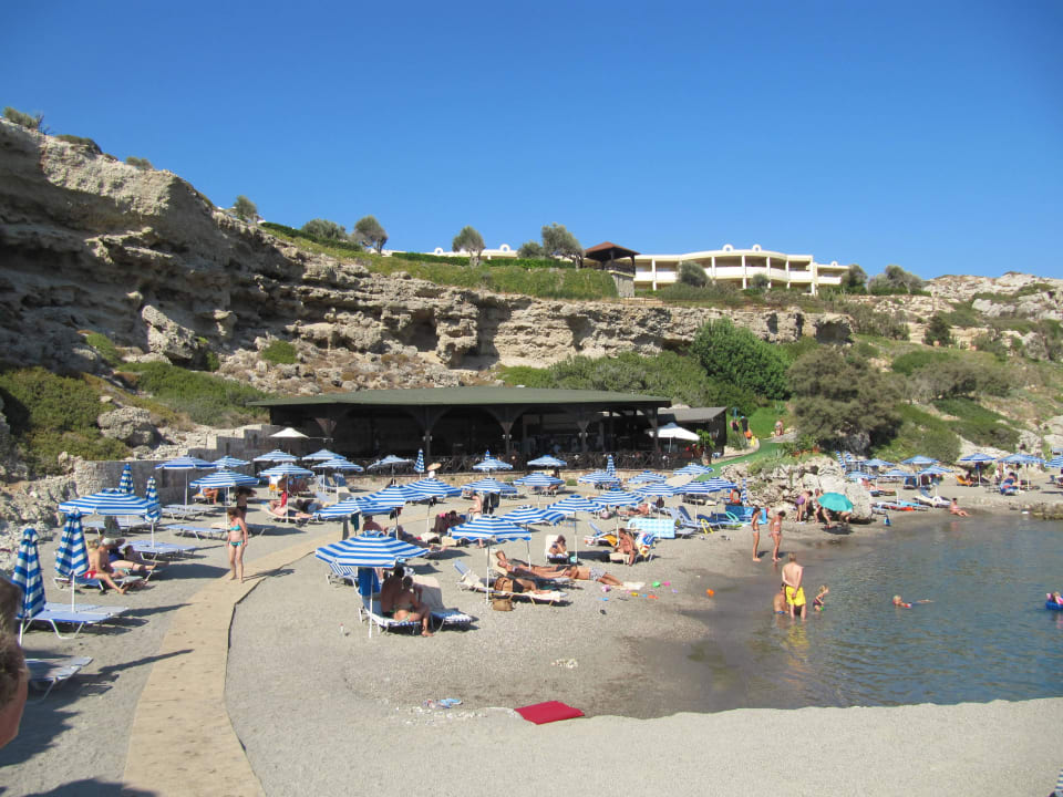 Badebucht Beach Bar Roc Hotel Kalithea Horizon Royal