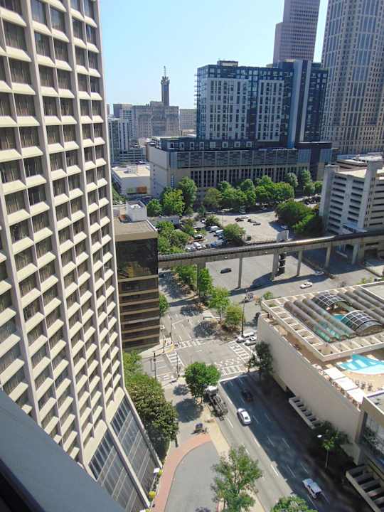Ausblick Hotel Hilton Atlanta