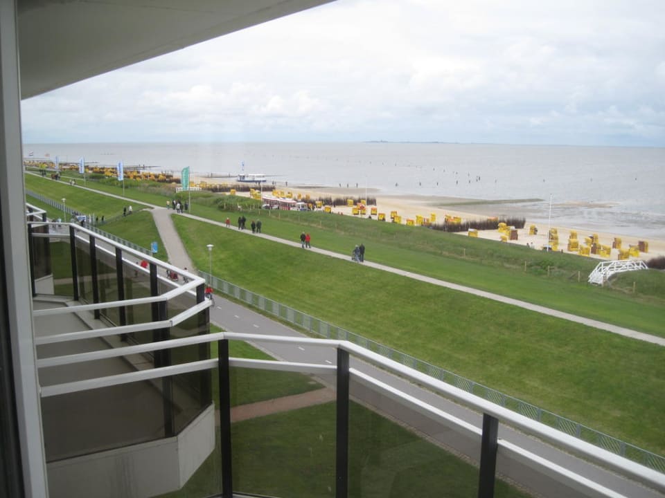 Blick aus einer der Suiten auf die Nordsee  Badhotel Sternhagen
