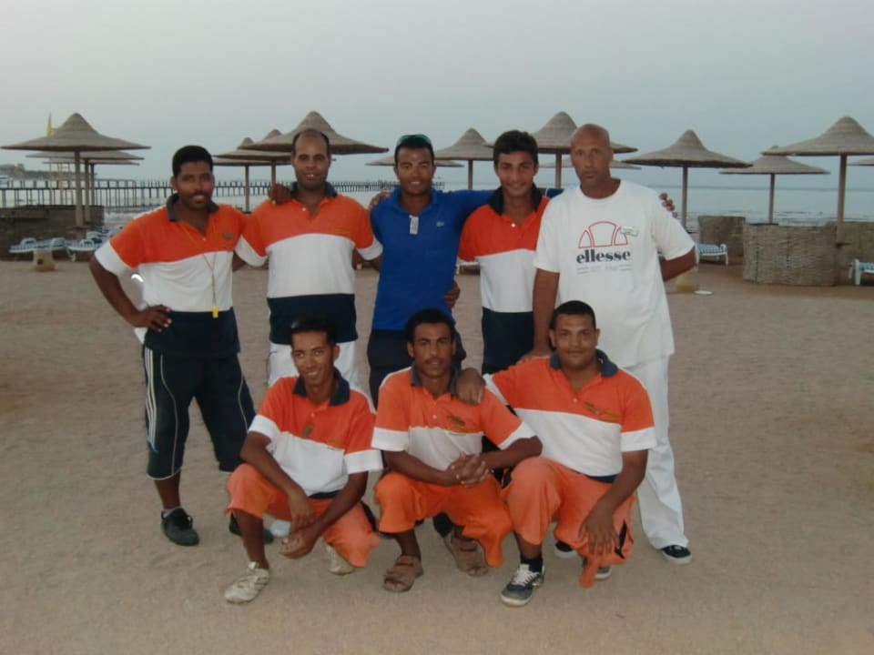 Best Team ever: Mr. Gaber and his team Stella Beach Resort & Spa Makadi Bay