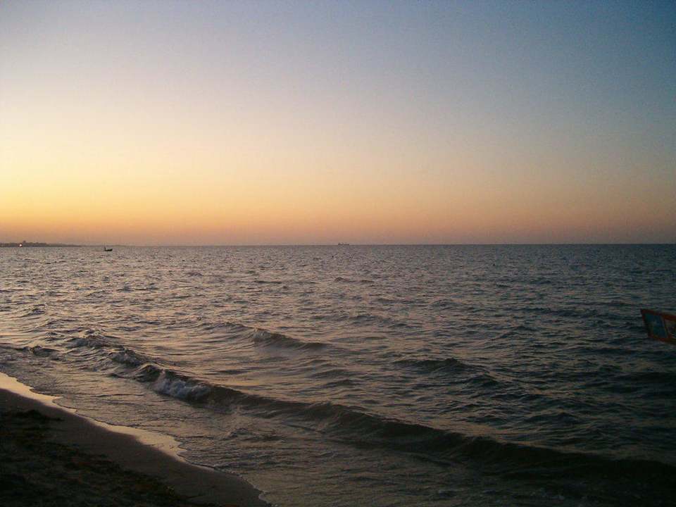 Sonnenuntergang Houda Golf & Beach Club