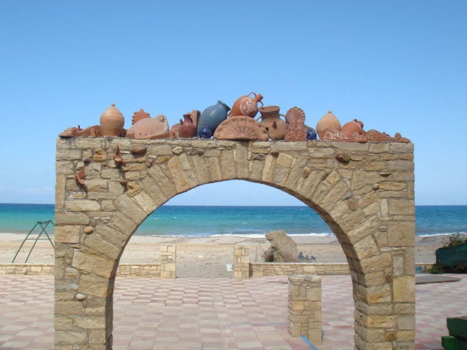 Ein Tor zum Wasser Golden Beach Rethymnon