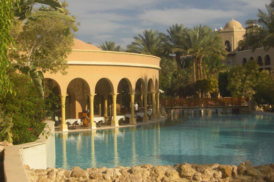 Blick zun Restaurant Dome Makadi Palace