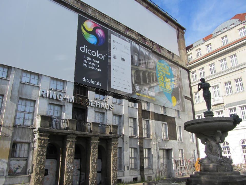 Hotel mit unschönem Nachbargebäude Hotel Fürstenhof Leipzig