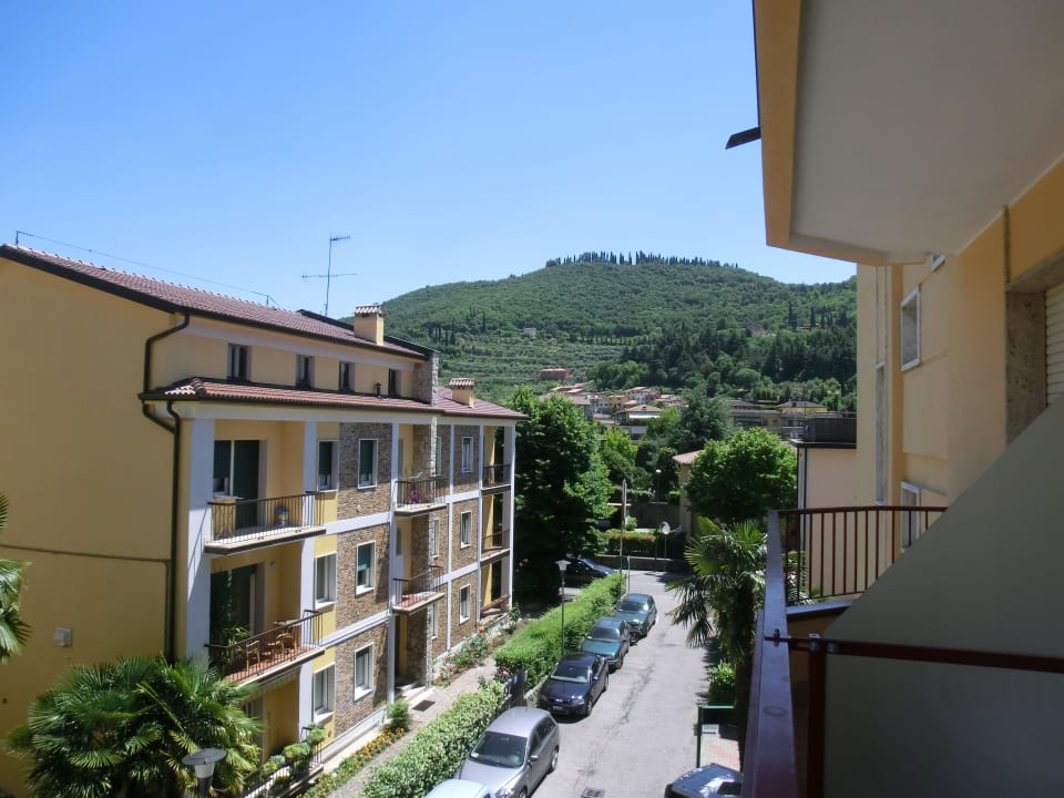 Blick vom Balkon Hotel Imperial