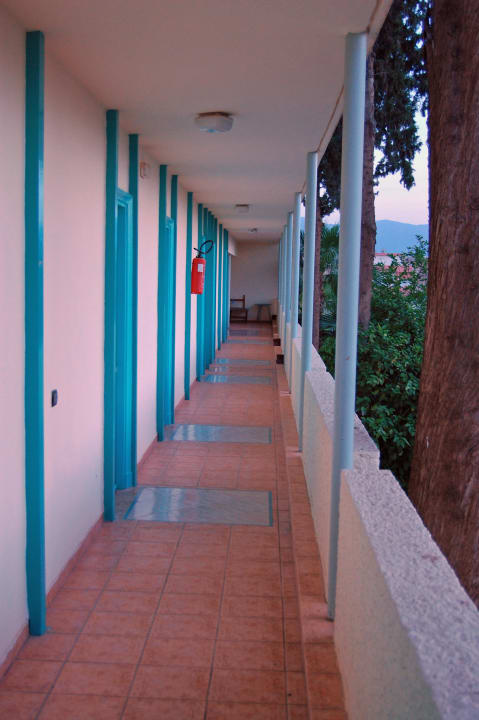 Zimmereingänge Hotel Ouzoud