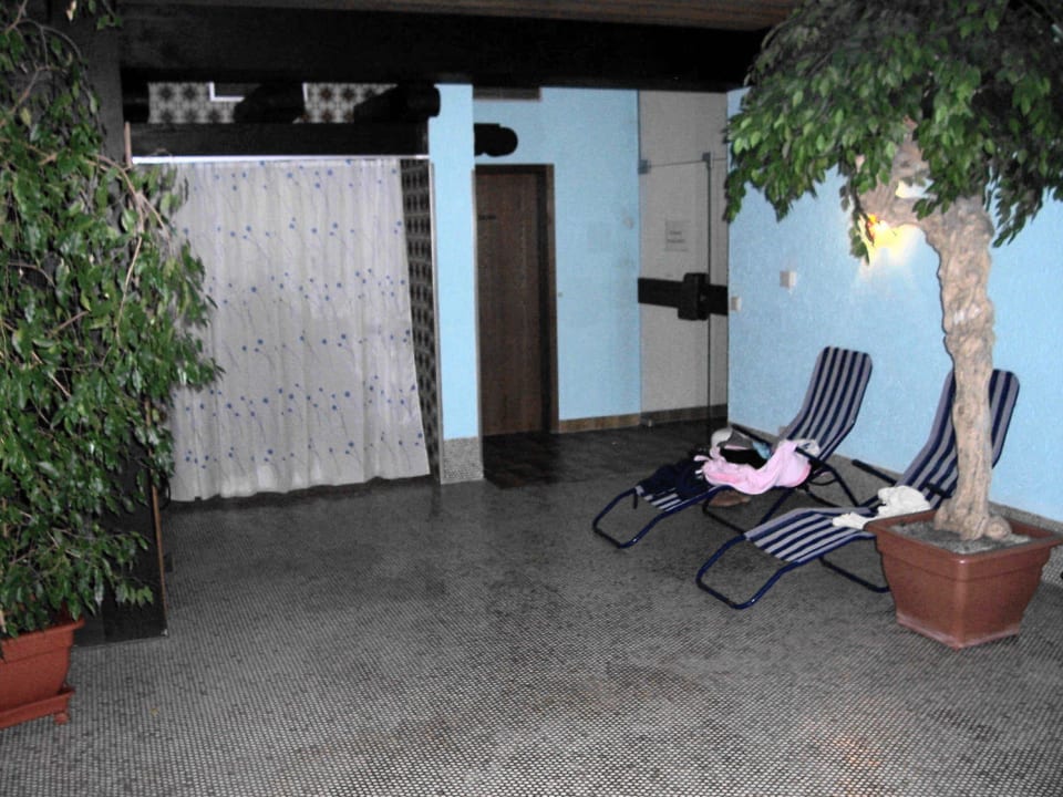 Liegeberech im Hallebad Panoramahotel Berghof