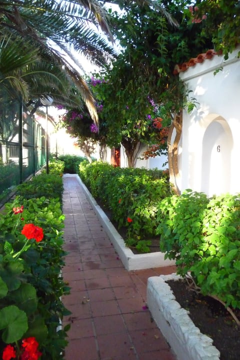 Weg durch die Anlage Hotel La Concha del Mar