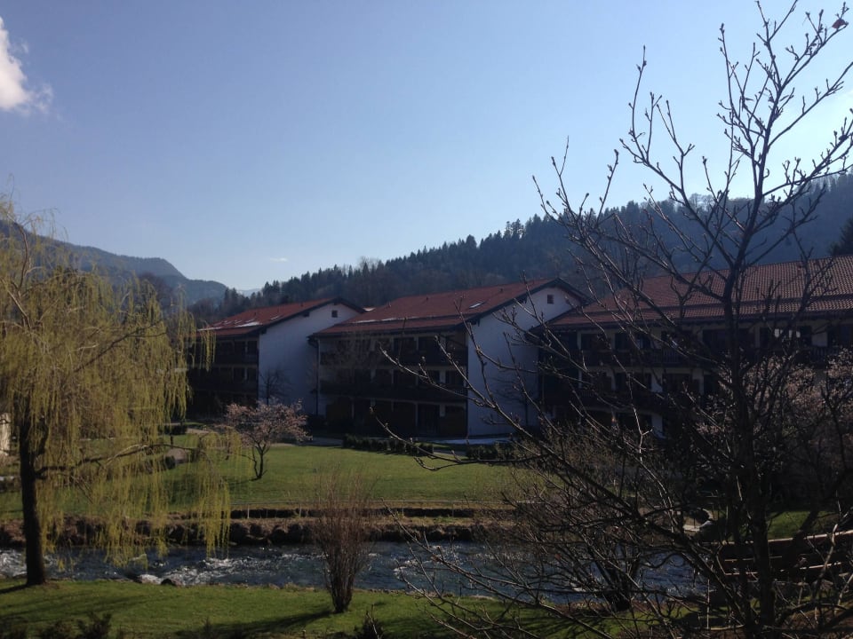 Blick vom Balkon Spa & Resort Bachmair Weissach