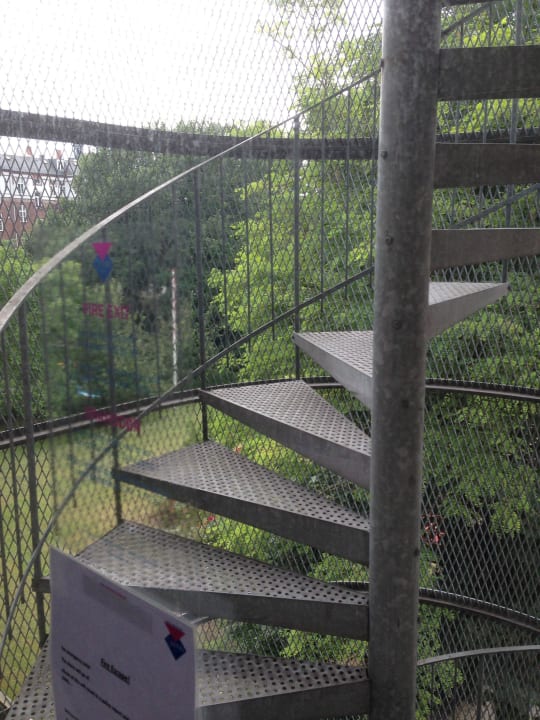 Feuertreppe Cabinn Scandinavia