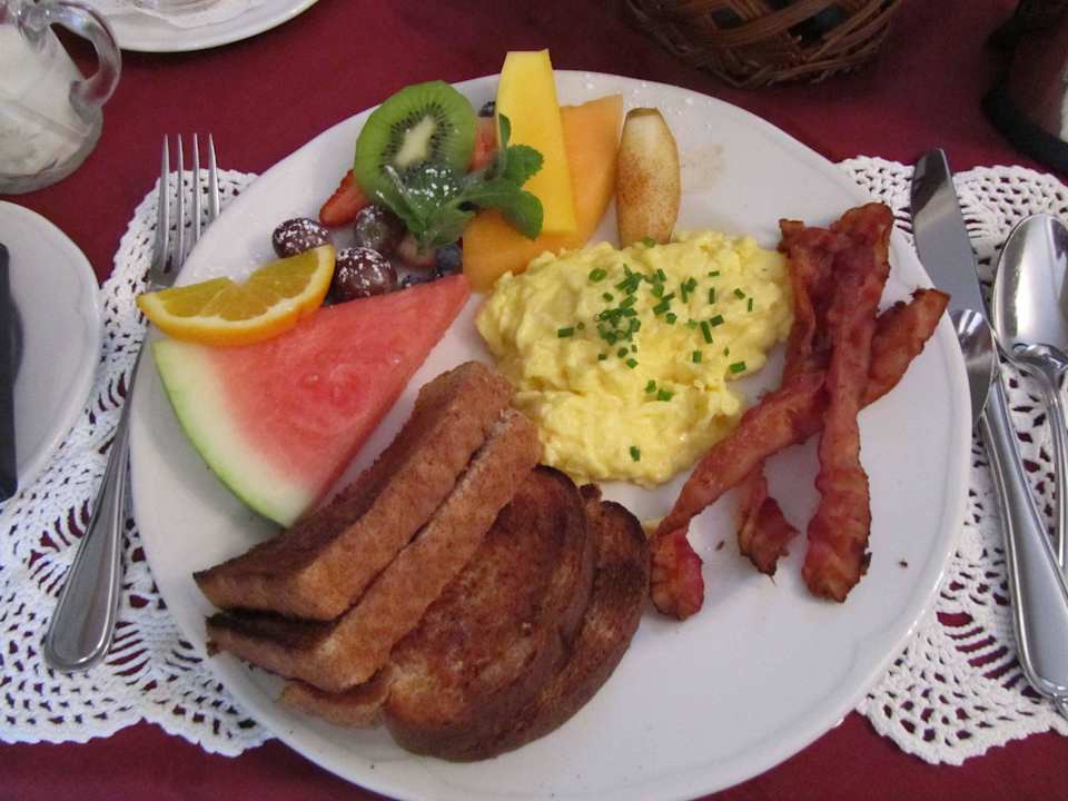 Frühstück Hauptgang Hotel Cooper's Inn