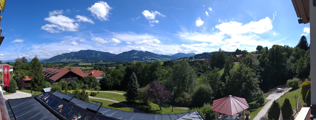 Ausblick Parkhotel Tannenhof