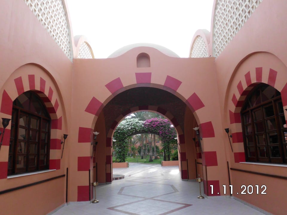 Hintereingang "El Khan" Jaz Makadi Oasis Resort