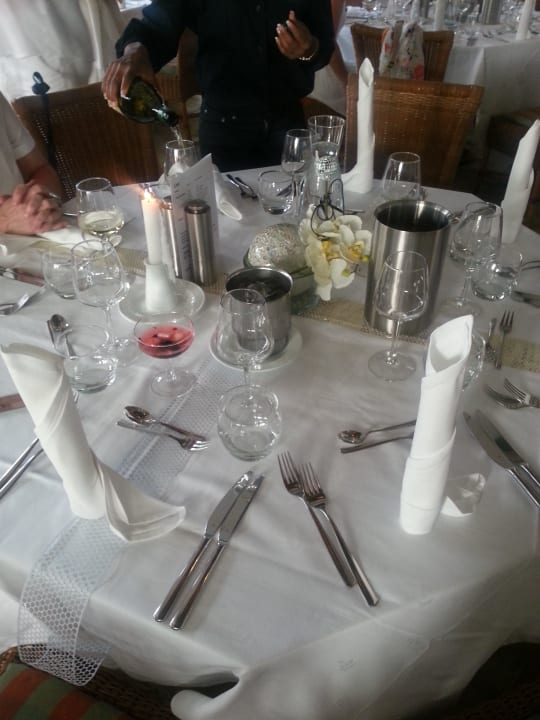 Tischdekoration Gala Dinner ROBINSON JANDIA PLAYA