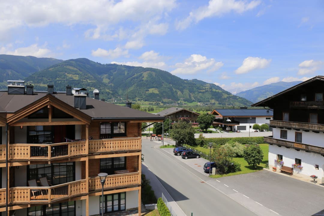 Blick vom Balkon Aparthotel Adlerresort
