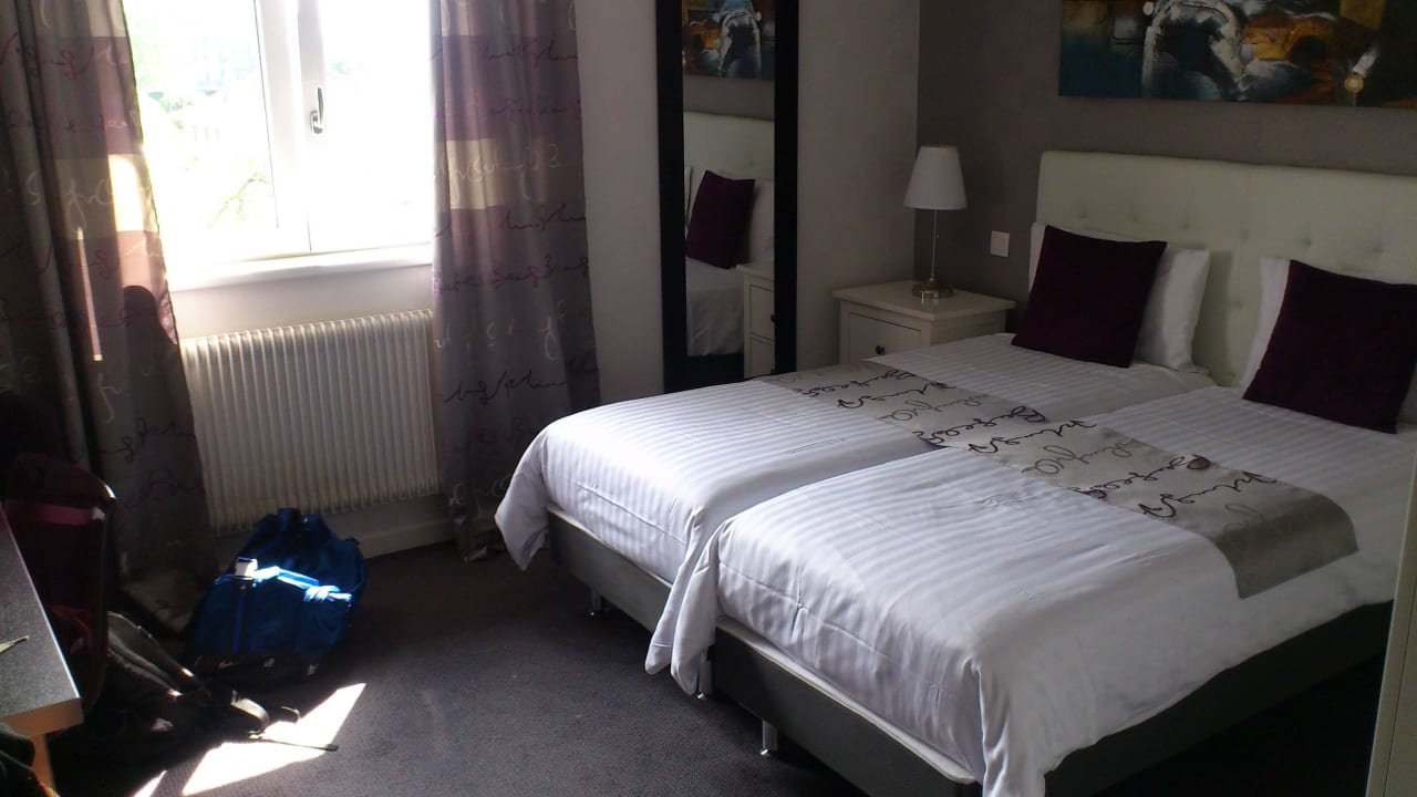 Vom Eingang aus Hotel Relais Du Ried