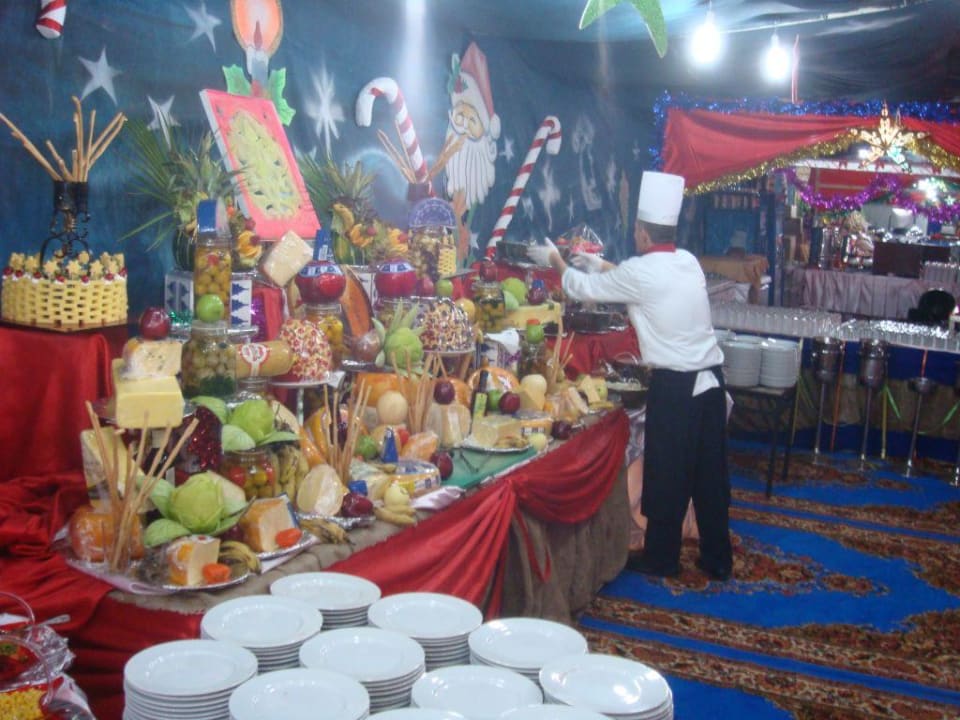 Weihnachtsbuffet Pickalbatros Dana Beach Resort - Hurghada