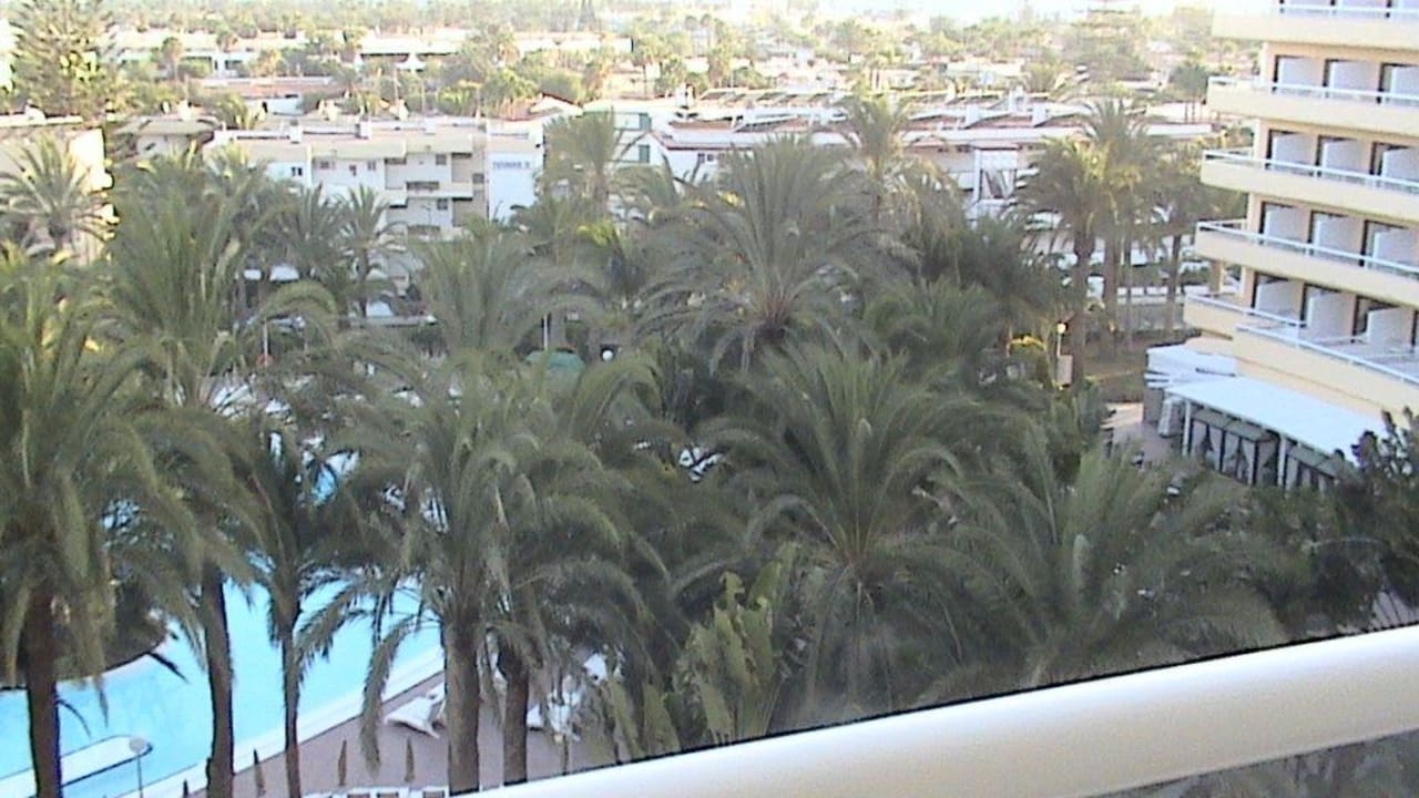Sicht vom Balkon Hotel Riu Palace Palmeras