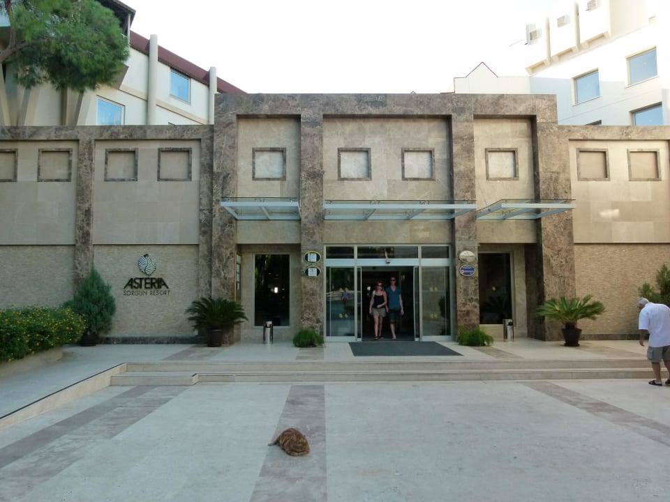 Hoteleingang Arcanus Hotels Sorgun