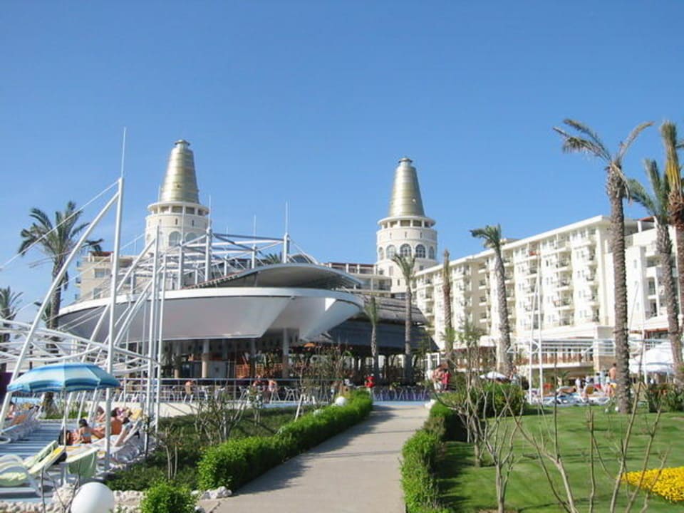 Poolbar, Garten und Hotel Hotel Delphin Diva